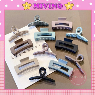 Kẹp Tóc Càng Cua Móng Vuốt Cỡ Lớn Màu Đục Thời Trang Phong Cách Hàn Quốc Cho Nữ KT18