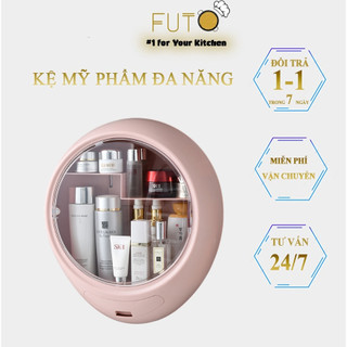 Kệ để mỹ phẩm dán tường nhà tắm đa năng tiện lợi