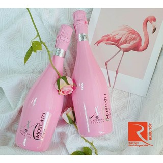 Vang nổ Ý Cavatina Premium Moscato Rose 8,5%