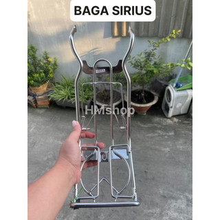 Baga giữa gắn xe sirius inox 1ly