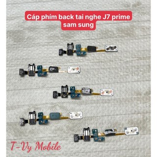 Cáp phím Back tai nghe J7 prime Sam sung zin bóc máy