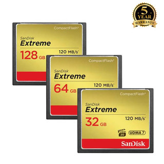 Thẻ nhớ compactflash sandisk extreme 800x 32gb / 64gb / 128gb tốc độ đọc 120mb/s ghi 80mb/s phụ kiện 1986