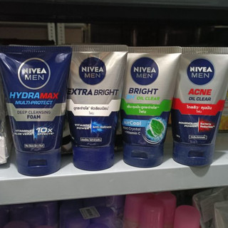 Sữa rửa mặt Nivea men 100gr thái lan chính hãng