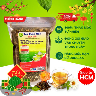 TRÀ THẢO MỘC HỒNG SÂM TÂM ĐỨC