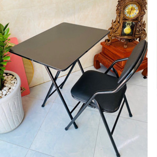  Bàn gấp chân cao 73cm sơn tĩnh điện siêu bền Bàn học làm từ gỗ MDF phủ malamine chống xước 💖FREE SHIP💖 
