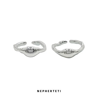 Nhẫn kiểu dị bạc 925 - Nepherteti