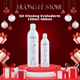 Xịt khoáng Evoluderm Atomiseur Eau Pure 150ml- 400ml