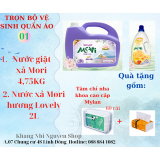 Trọn bộ vệ sinh quần áo 01