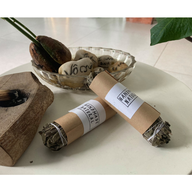 Que xông Sage 100% (Green sage)