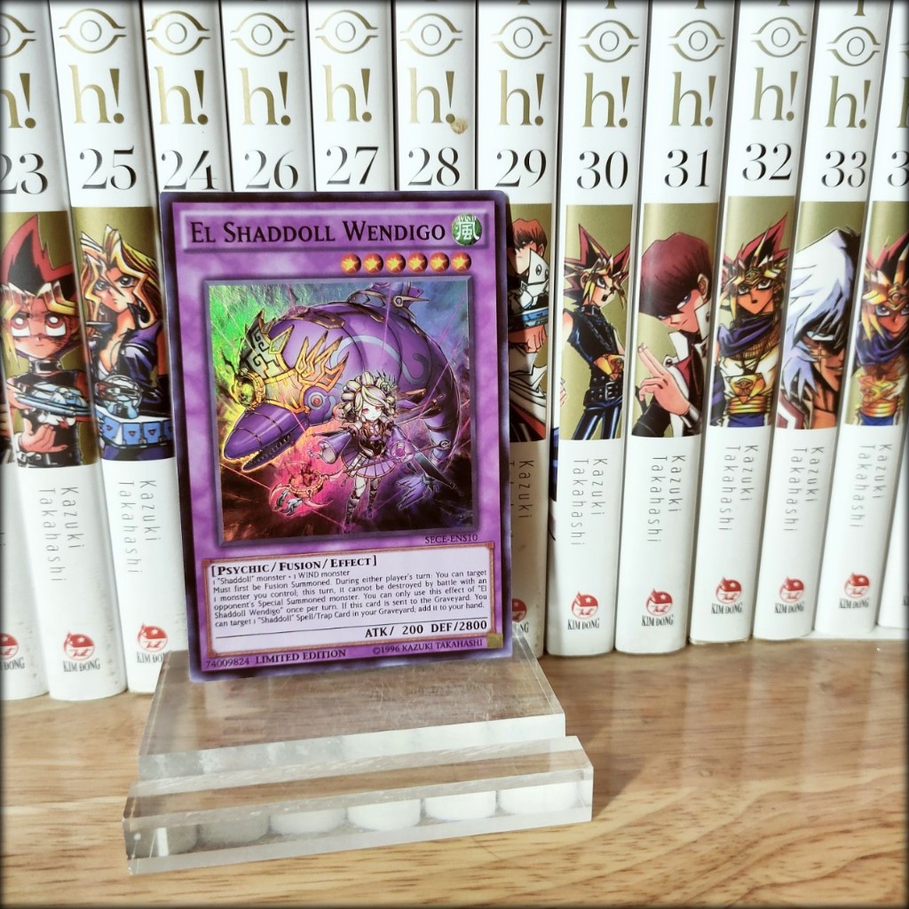Thẻ bài Yugioh chính hãng El Shaddoll Wendigo – Super Rare