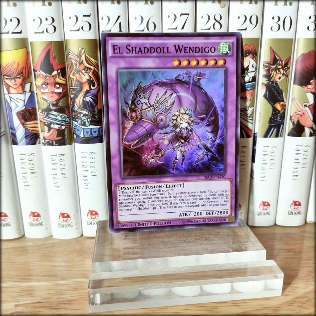 Thẻ bài Yugioh chính hãng El Shaddoll Wendigo – Super Rare