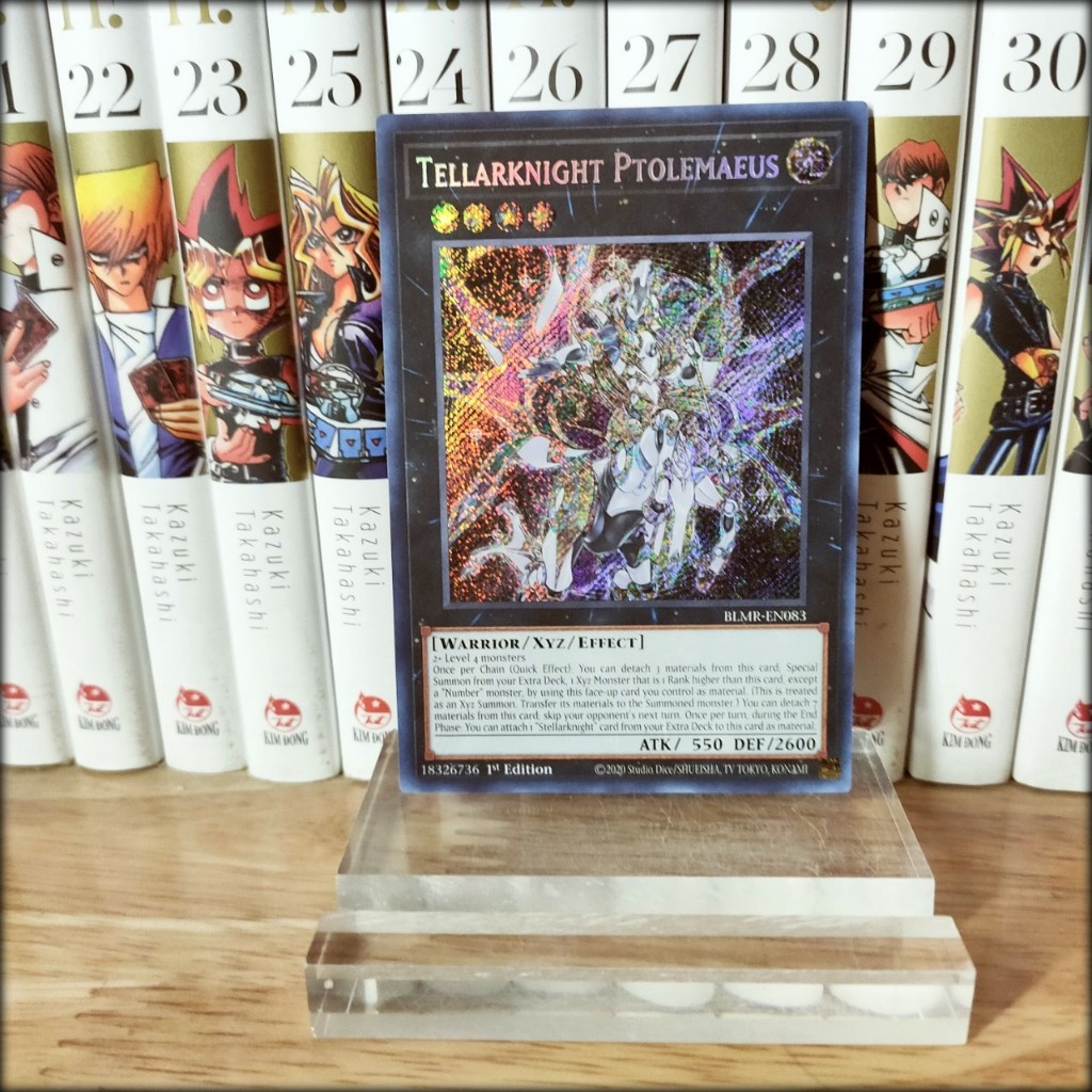 Thẻ bài Yugioh Chính Hãng Tellarknight Ptolemaeus – Secret Rare