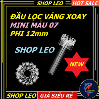 Đầu lọc váng xoay mini phi 12mm - đầu váng xoay in out lọc váng nano - in out thủy sinh - shopleo