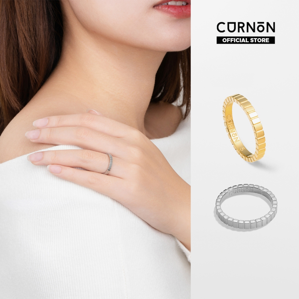 Nhẫn Nữ Thời Trang Curnon Lorie Ring - Lenora Collection - Hàng Chính Hãng