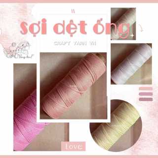 Sợi dệt ống - craft yarn vn - bảng màu trơn