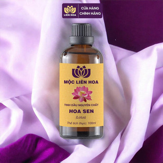 Tinh dầu hoa sen liên hoa 100ml | lotus essential oil