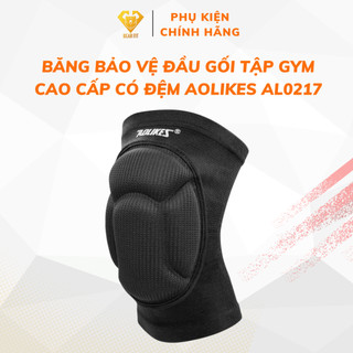[ 1 cặp ] Băng Bảo Vệ Đầu Gối Tập GYM Cao Cấp Có Đệm AOLIKES AL0217