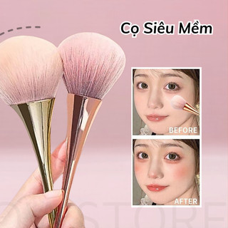 Cọ Tán Phấn Đánh Má Hồng Cán Cầm Vàng  Phủ Phấn Cọ Trang Điểm Chuyên Dụng, Cọ Mắt, Cọ Tạo Khối, Cọ Đánh Nền