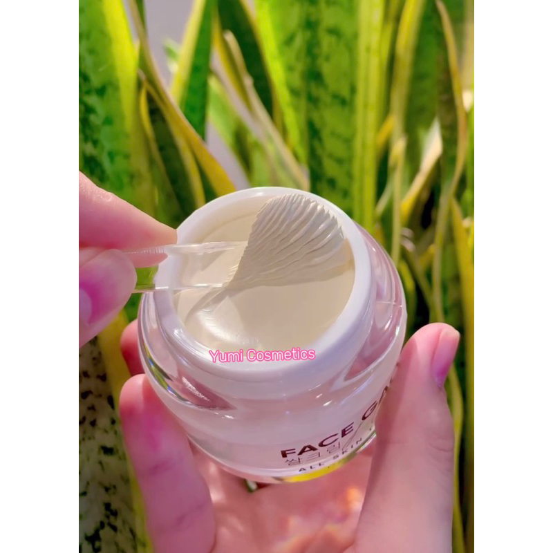 (Combo)Kem face gạo plus (size lớn) + Sữa rửa mặt gạo (size lớn) dưỡng da mịn mạng căng bóng, sạch nhờn, se lỗ chân lông