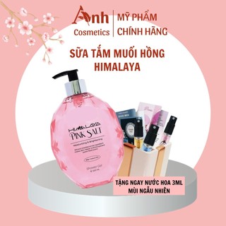 Sữa tắm muối hồng Himalaya Pink Salt Tặng Kèm Nước Hoa Mini