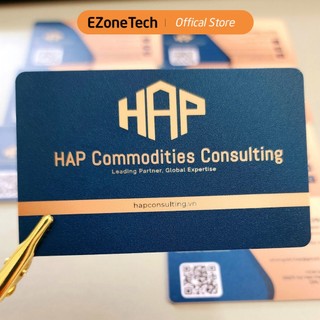 Namecard thông minh công nghệ nfc và qr in theo thiết kế của bạn -ezonetech