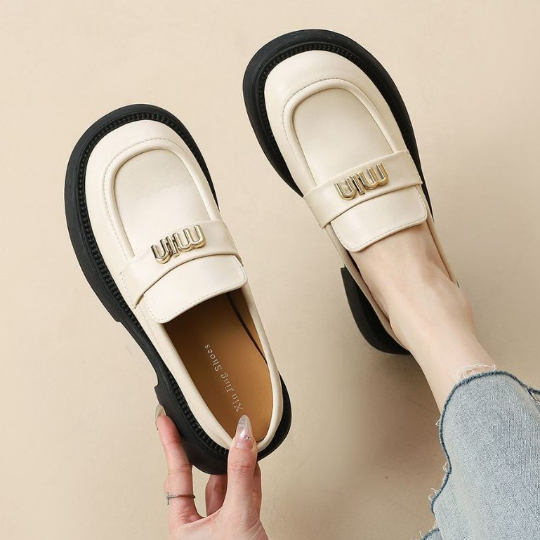 Giày miu miu đạp gót - Sanpato CG52 | bigsize nữ , phong cách cô nàng tuổi teen kun ngầu