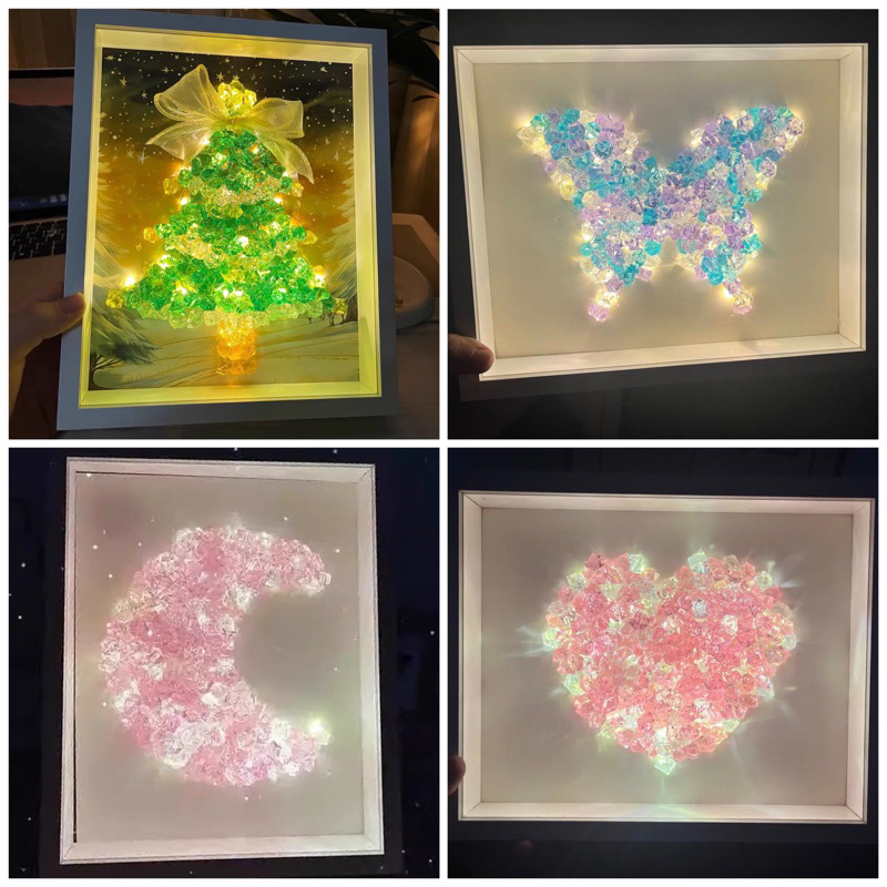 Đèn đính đá A68 LQ ( độc đáo, thân thiện)