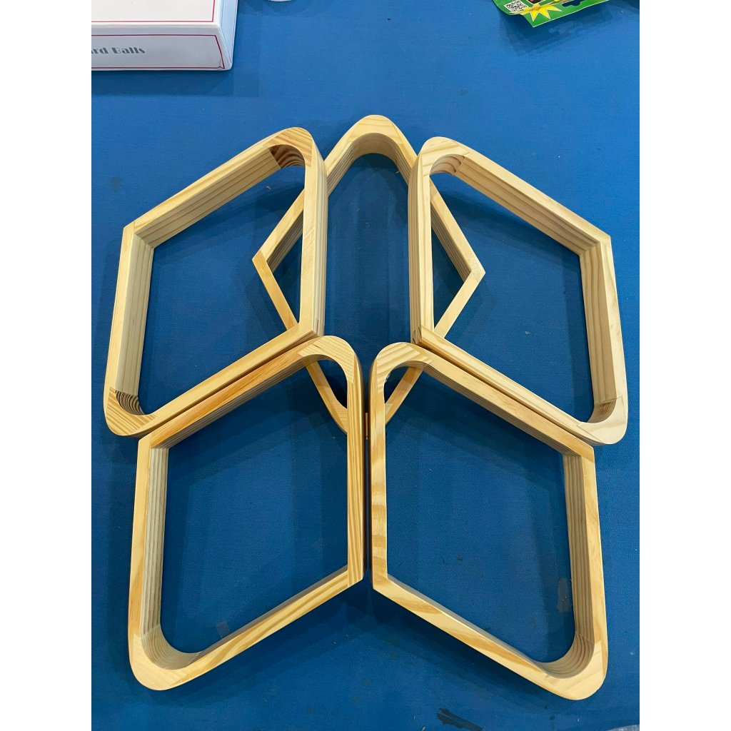 KHUNG XẾP BÓNG 9 BI | Khung xếp bi gõ vừa 9 bi | khung hình thoi