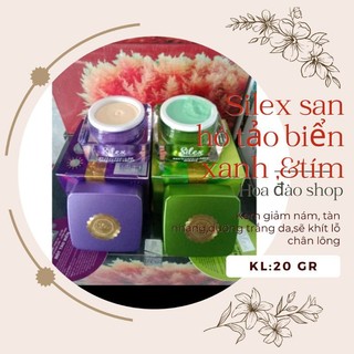 Silex tím và silex bột tảo biển mờ nám,trắng da