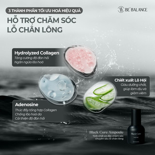 [NEW] Tinh chất se khít lỗ chân lông Black Core Ampoule 30ml