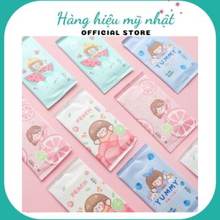 Khăn giấy ướt hình cute dễ thương tách lẻ