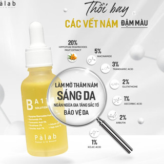 Palab ba17p5 solution ampoule tinh chất sáng da, đẩy lùi, ngăn ngừa nám tái phát 30ml