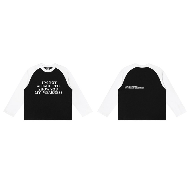 WEAKNESS RAPLAN LONGSLEEVE ( ÁO TAY DÀI TRICH CLUB)