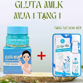 Combo Kem Nách Gluta Milk