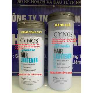 Bột Tẩy Tóc Tone 9/10 Cynos 450g.