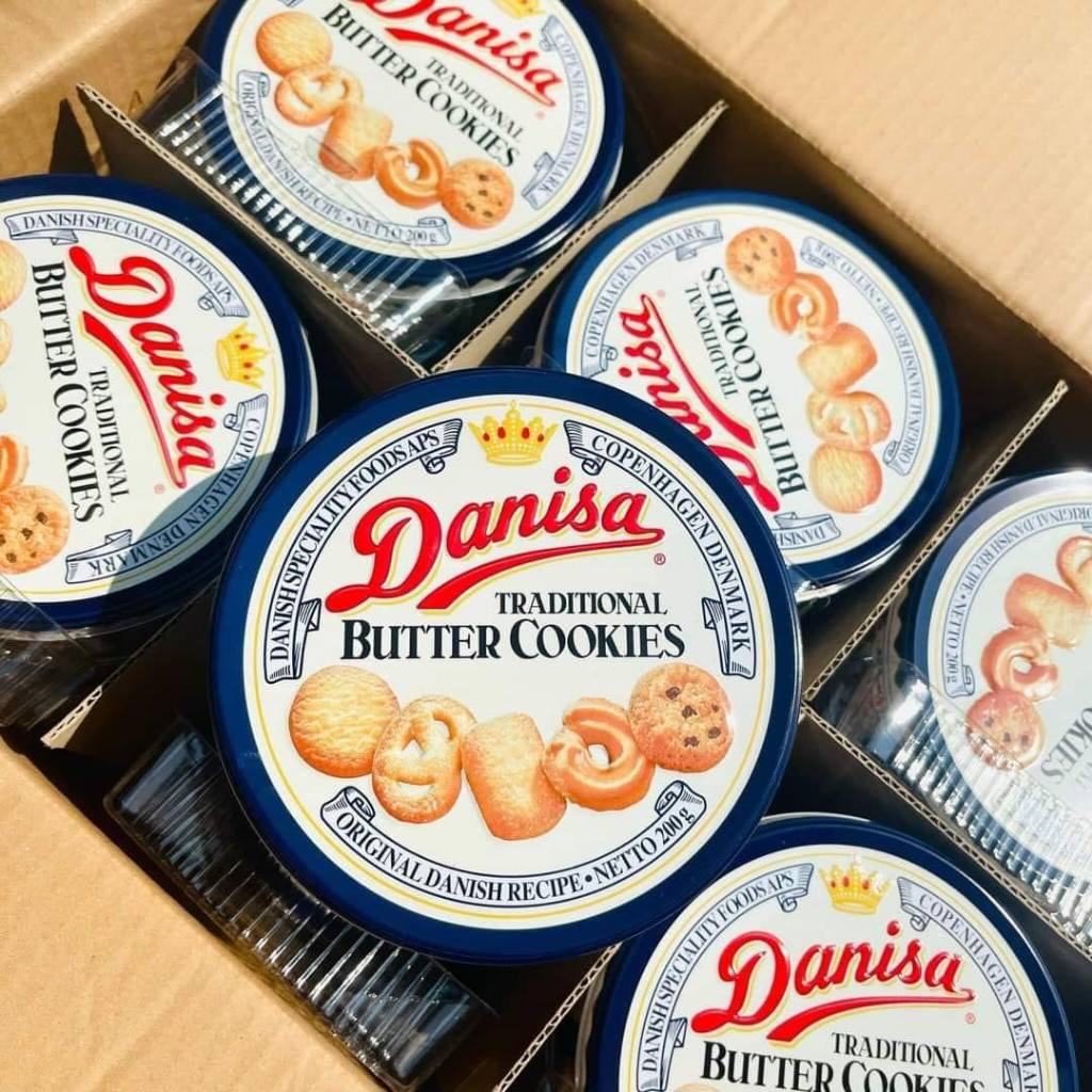 Bánh Quy Bơ Danisa Hộp Thiếc 200g