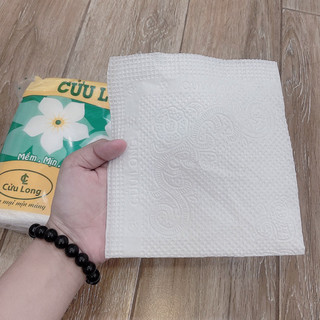 Bành 40 gói giấy vuông bông mai Cửu Long