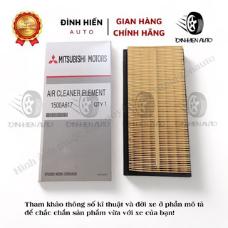 Lọc gió động cơ xe Mitsubishi Xpander, Xpander Cross, Mirage, Attrage (Mã: 1500A687/ 1500A617)