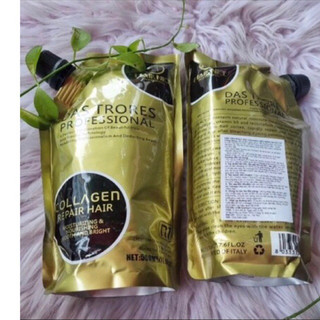 Hấp ủ phục hồi DT collagen 500ml phục hồi tóc hư tổn giúp tóc mềm mượt hơn