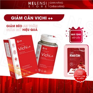 Sale Sốc  Giảm Cân Siêu Tốc VICHI++ tặng kèm khoá cân dành cho cơ địa khó