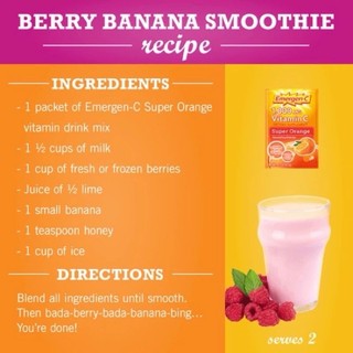 [ Date 2026 l.ẻ] Gói bột vitamin C Emergen 1000mg