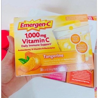 [ Date 2026 l.ẻ] Gói bột vitamin C Emergen 1000mg