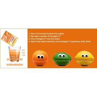 [ Date 2026 l.ẻ] Gói bột vitamin C Emergen 1000mg
