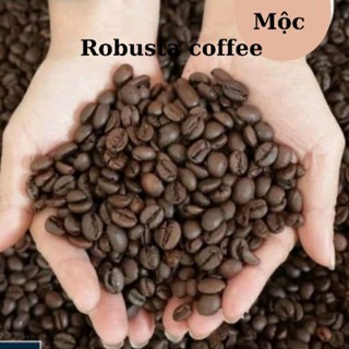 Cafe hạt Robusta rang mộc chuẩn dakak, cà phê nguyên chất sạch 100% ban mê Thuột thượng hạng