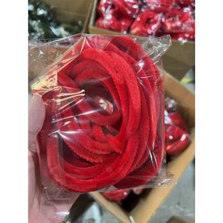  Kẽm nhung 10mm. Kẽm nhung xù loại to làm hoa kẽm nhung trâm cài trang trí handmade 