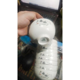 BỘ 10 CHÉN CƠM HOA VĂN - CHÉN SỨ MINH CHÂU