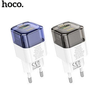 Củ sạc nhanh PD 30w Hoco C131a trong suốt, cổng cắm Type C, chân cắm tròn