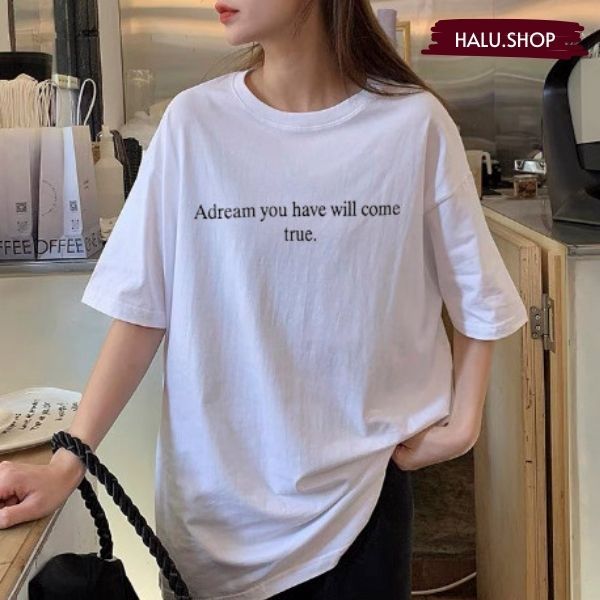 Áo Thun Cotton Khô 3158 Form Rộng Nam Nữ Unisex Adream