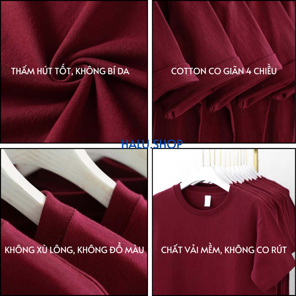Áo Thun Cotton Khô 3158 Form Rộng Nam Nữ Unisex Adream