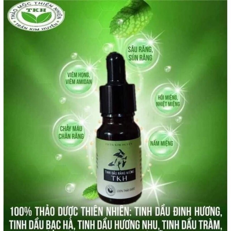 Tinh Dầu Răng Miệng Trần Kim Huyền